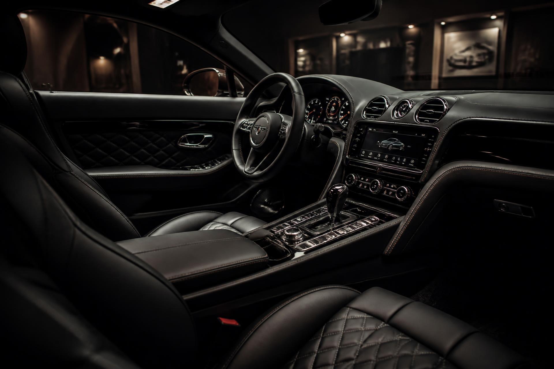 Luxury car interior